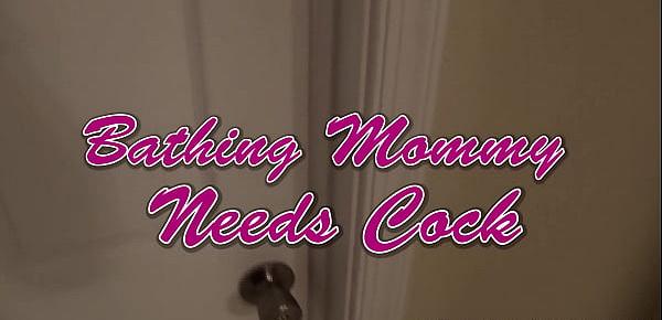  Madisin Lee in Bathing Mommy Needs Cock. Mom blows son in the shower